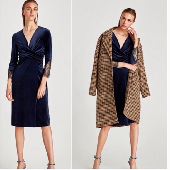 Zara velvet dress - Picture 3 of 6